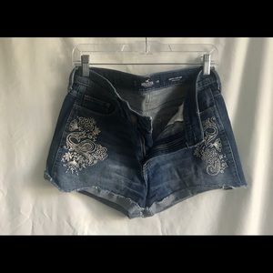 Hollister denim shorts